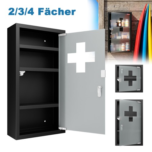 Medizinschrank 4 fächer - 2/3/4,