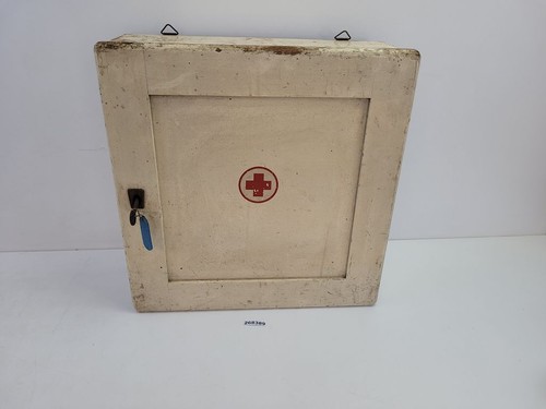 Medizinschrank ddr holz - medizinschrank,
