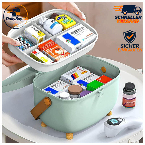 Medizinbox groß mit - , 2