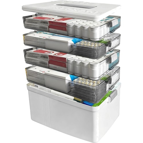 Medikamentenbox stöckig - medikamentenbox, 5-stöckig