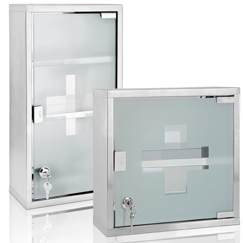Deuba medizinschrank edelstahl - deuba,